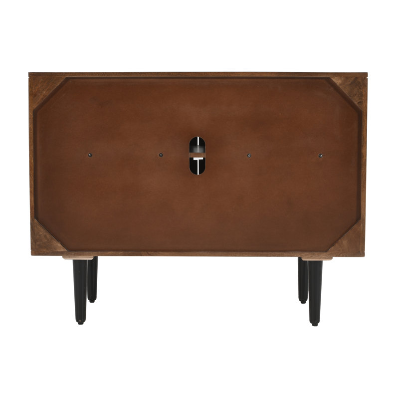 木製キャビネット サイドボード Wade Logan Wade Logan® Wade Logan Branstetter Solid Wood Accent Cabinet